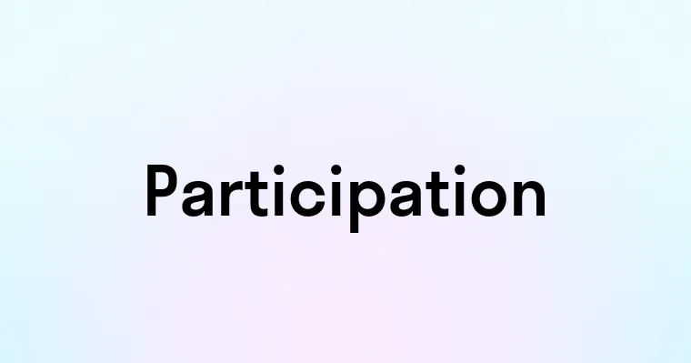 Participation