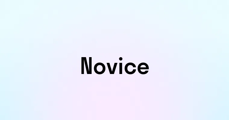 Novice