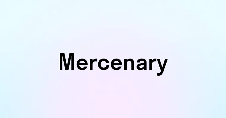 Mercenary