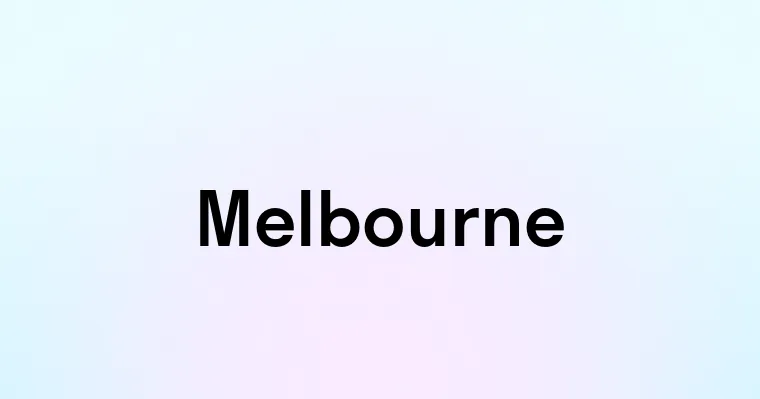 Melbourne