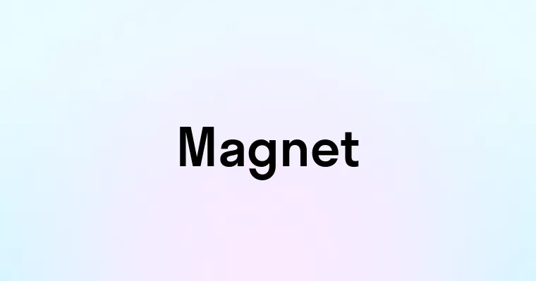 Magnet