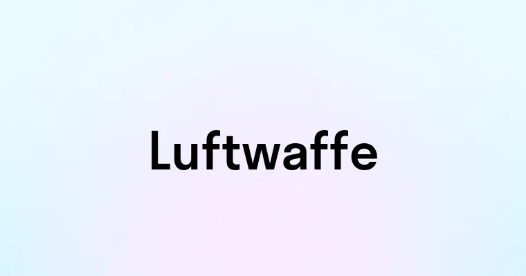 Luftwaffe