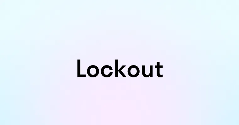 Lockout