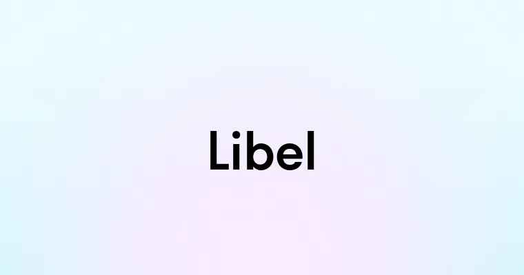 Libel