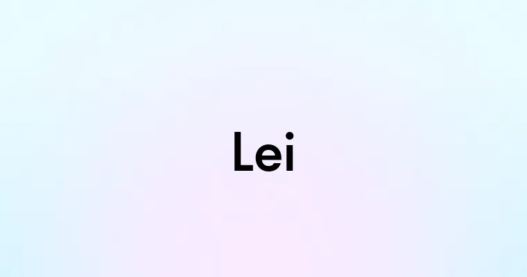 Lei