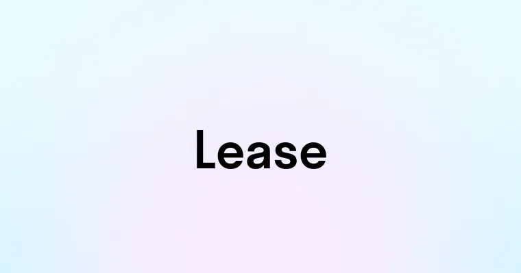 Lease