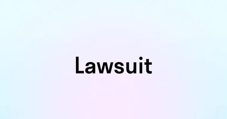 Lawsuit