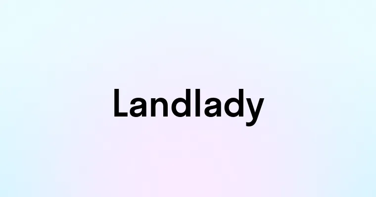 Landlady