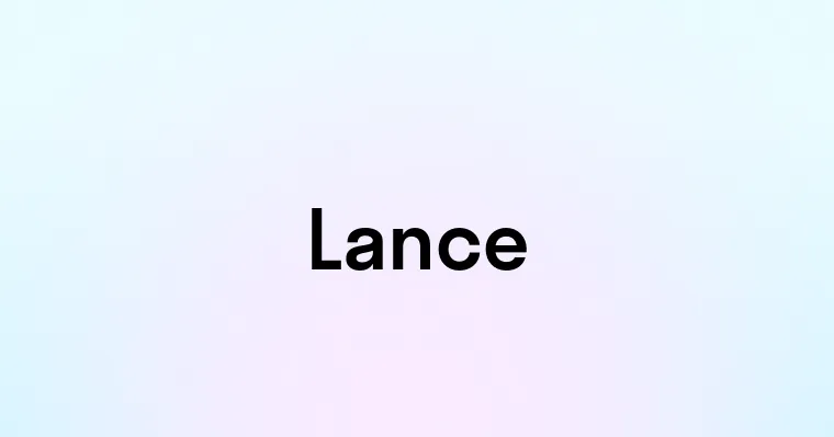 Lance