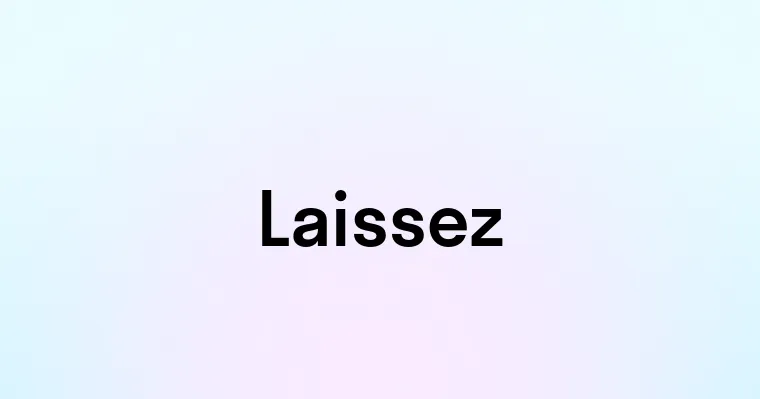 Laissez