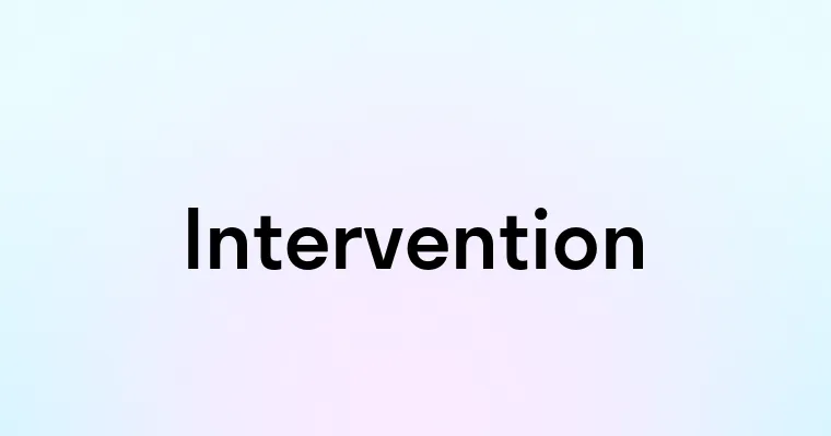 Intervention