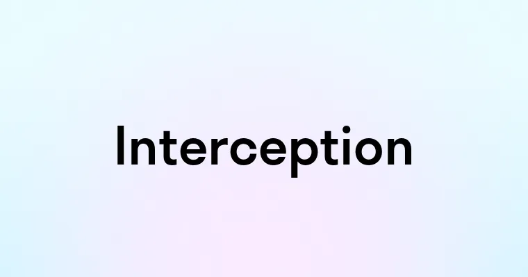 Interception