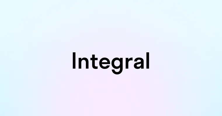 Integral