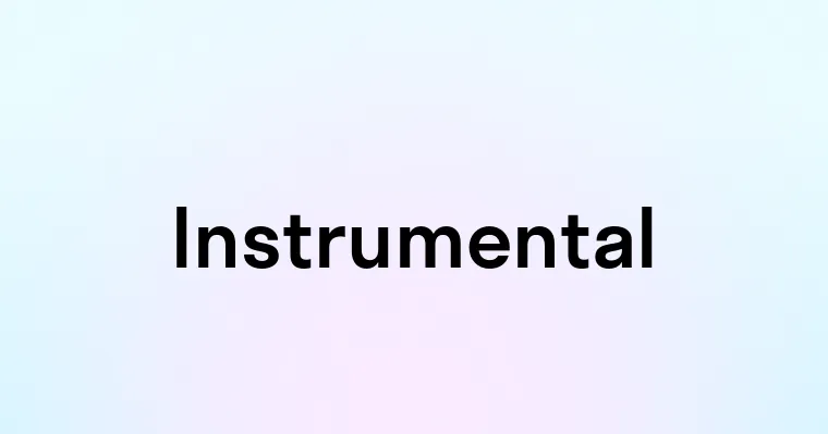 Instrumental