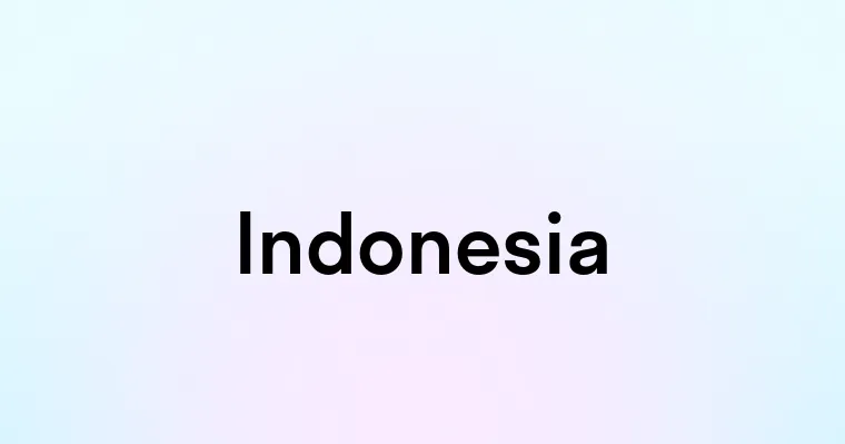 Indonesia