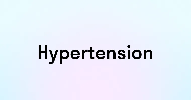 Hypertension