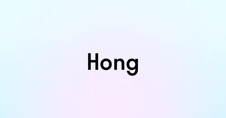 Hong