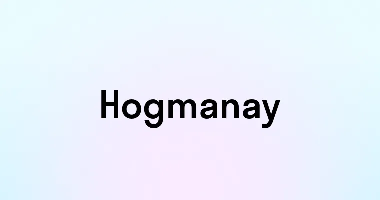 Hogmanay