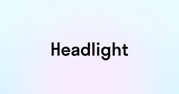 Headlight