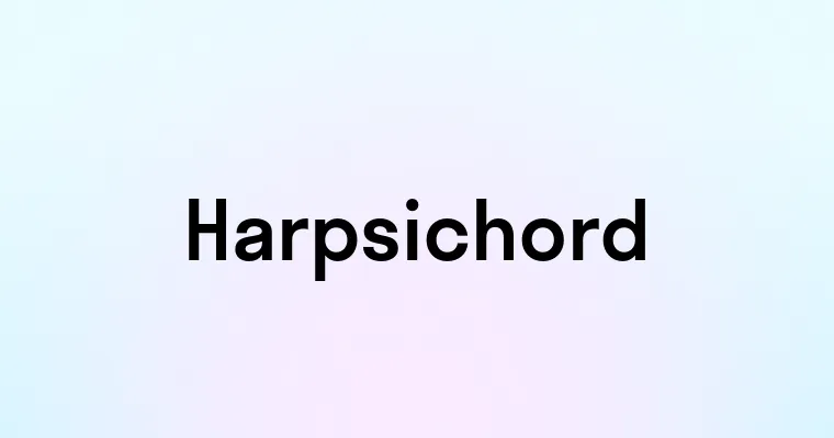 Harpsichord