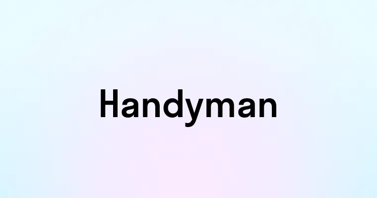 Handyman