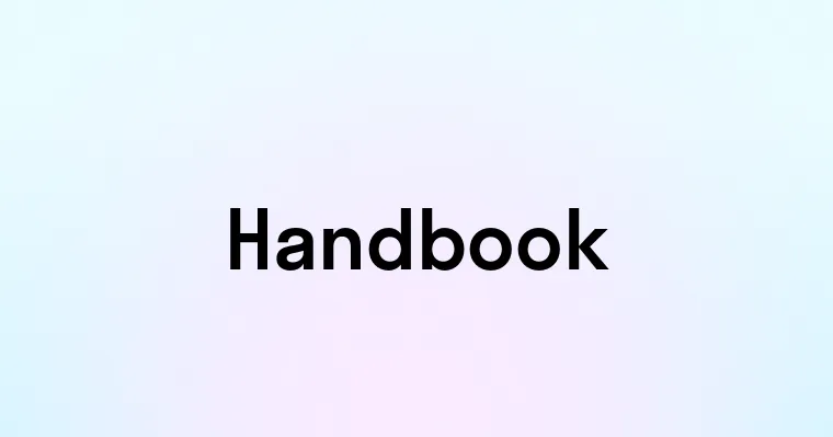 Handbook