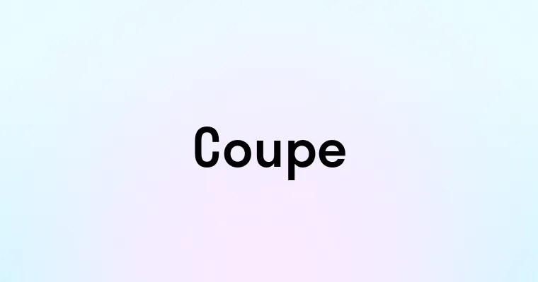 Coupe