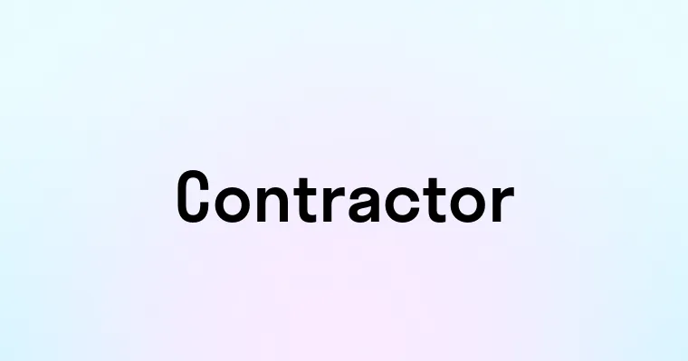 Contractor