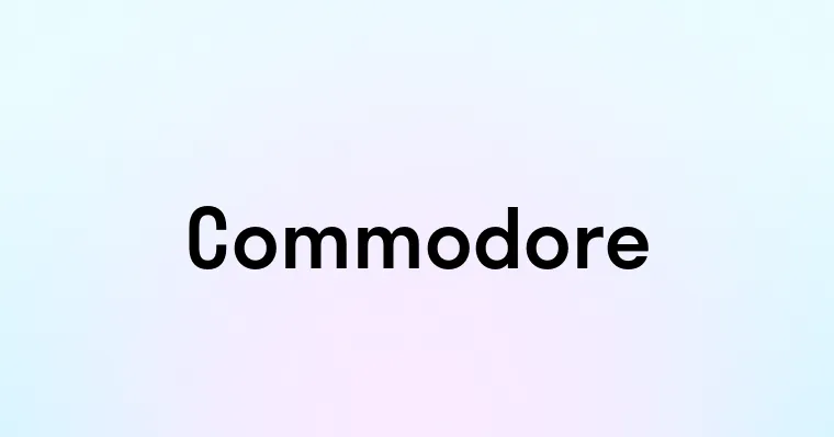 Commodore