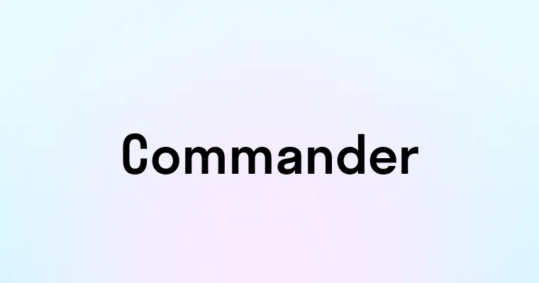 Commander