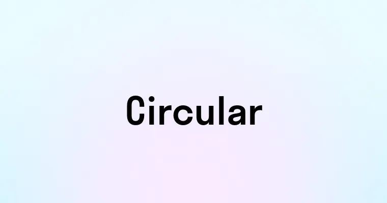 Circular