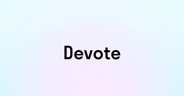 Devote