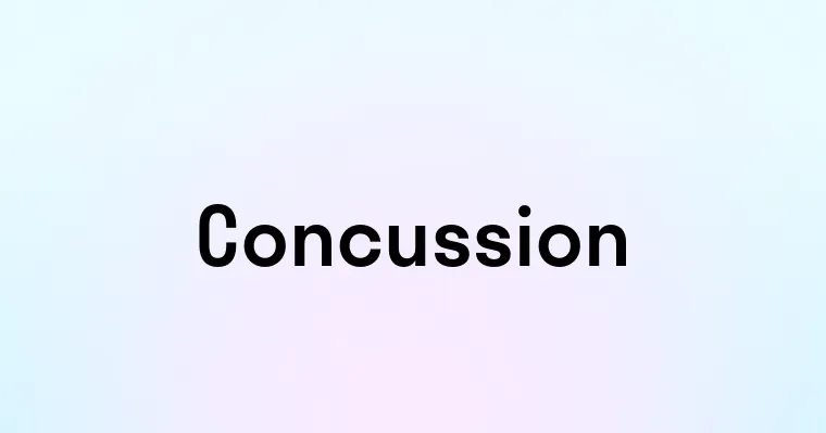 Concussion