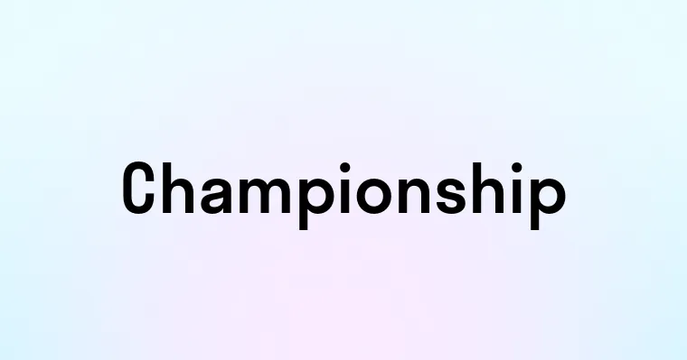 Championship