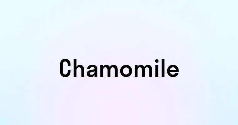 Chamomile