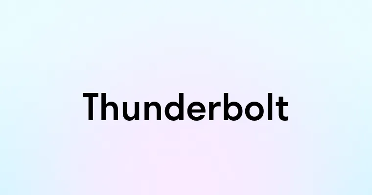 Thunderbolt