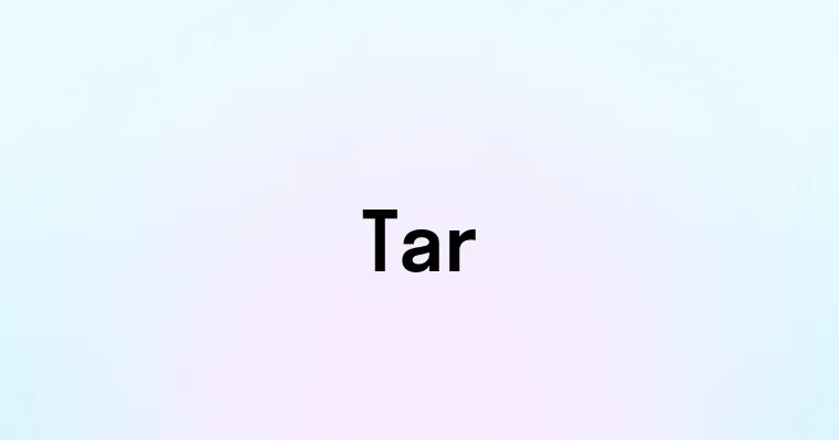 Tar