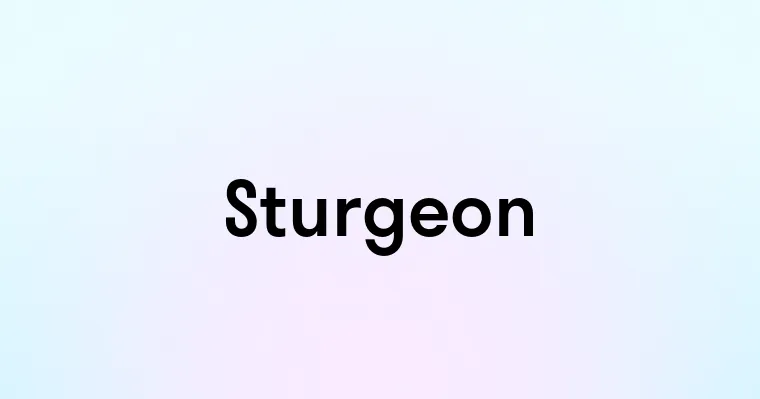 Sturgeon