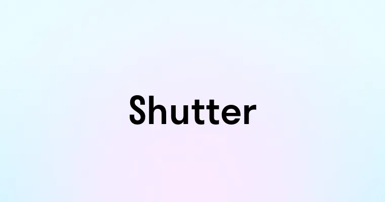 Shutter