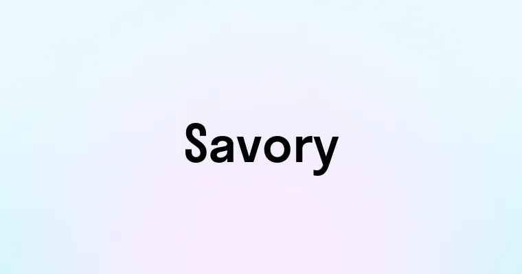 Savory