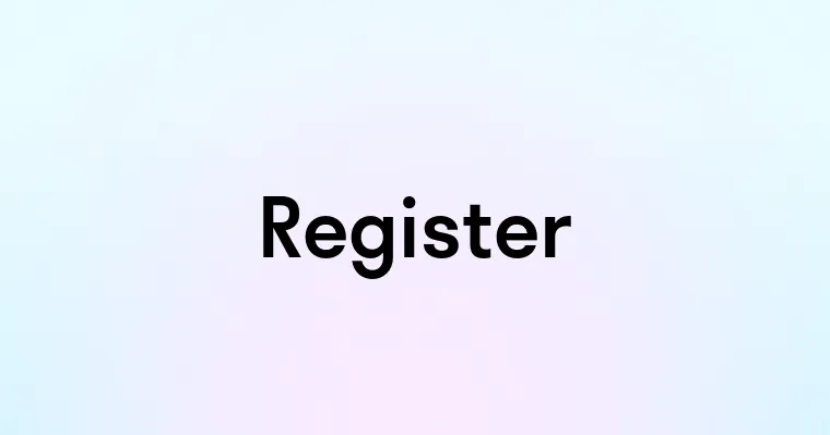 Register