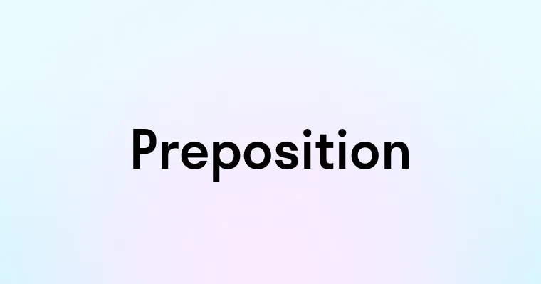 Preposition