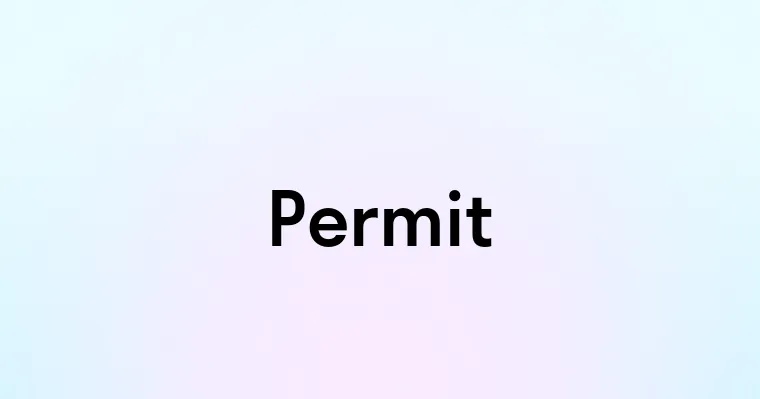 Permit