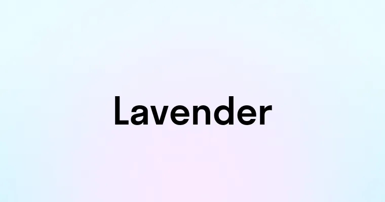 Lavender