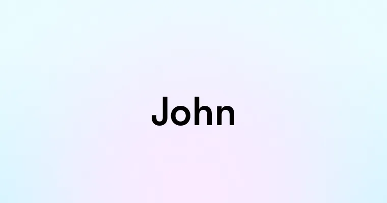 John