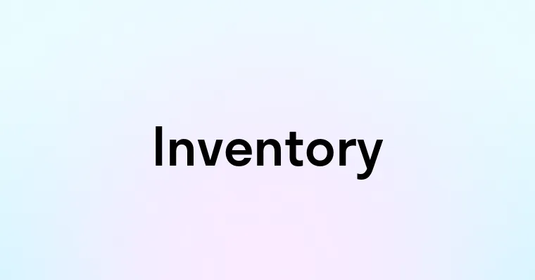 Inventory