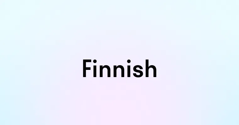 Finnish