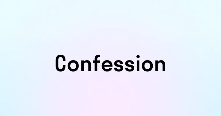 Confession