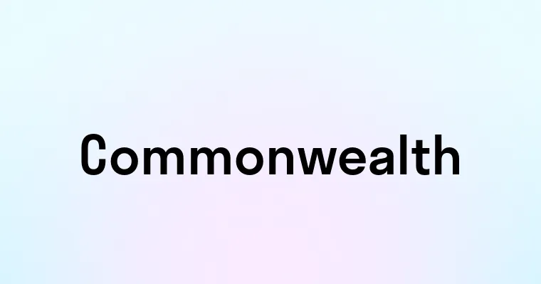 Commonwealth