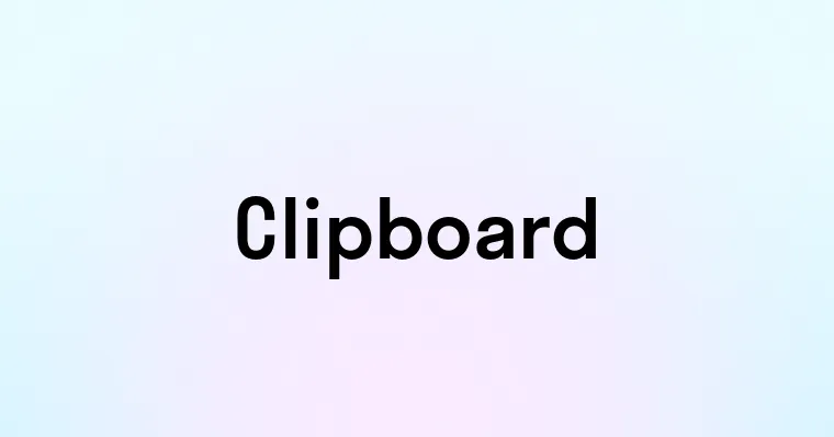 Clipboard